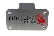 Load image into Gallery viewer, Fishbone Offroad Hitch Cover - 2In Hitch - Black Powdercoated Steel
