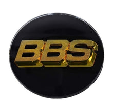 Load image into Gallery viewer, BBS Center Cap 80.6mm Black/Gold -D