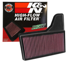 Load image into Gallery viewer, K&amp;N Replacement Panel Air Filter for 2015 Ford Mustang 2.3L L4/3.7L V6/5.0L V8