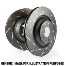 Load image into Gallery viewer, EBC 10+ Ford Fiesta 1.6 USR Slotted Front Rotors