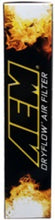 Load image into Gallery viewer, AEM 10-11 Chevrolet Camaro 3.6/6.2L 11.625in O/S L x 9.125in O/S W x 2.313in H DryFlow Air Filter