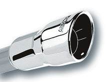 Load image into Gallery viewer, Borla 3in Inlet 4.25in Round Rolled Angle Cut x 4in Long Universal Exhaust Tips