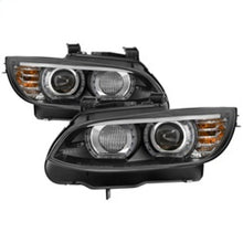 Load image into Gallery viewer, Spyder 08-10 BMW F92 3 Series Projector Headlights - LED DRL - Black (PRO-YD-BMWE9208-DRL-BK)