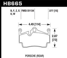 Load image into Gallery viewer, Hawk 2012-2015 Porsche Boxster DTC-60 Race Rear Brake Pads
