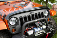 Load image into Gallery viewer, Rugged Ridge Wraparound Bug Deflector Smoke 07-18 Jeep Wrangler