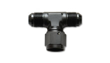 Load image into Gallery viewer, Vibrant -8AN Tee Fitting with Female -8AN Swivel On Side