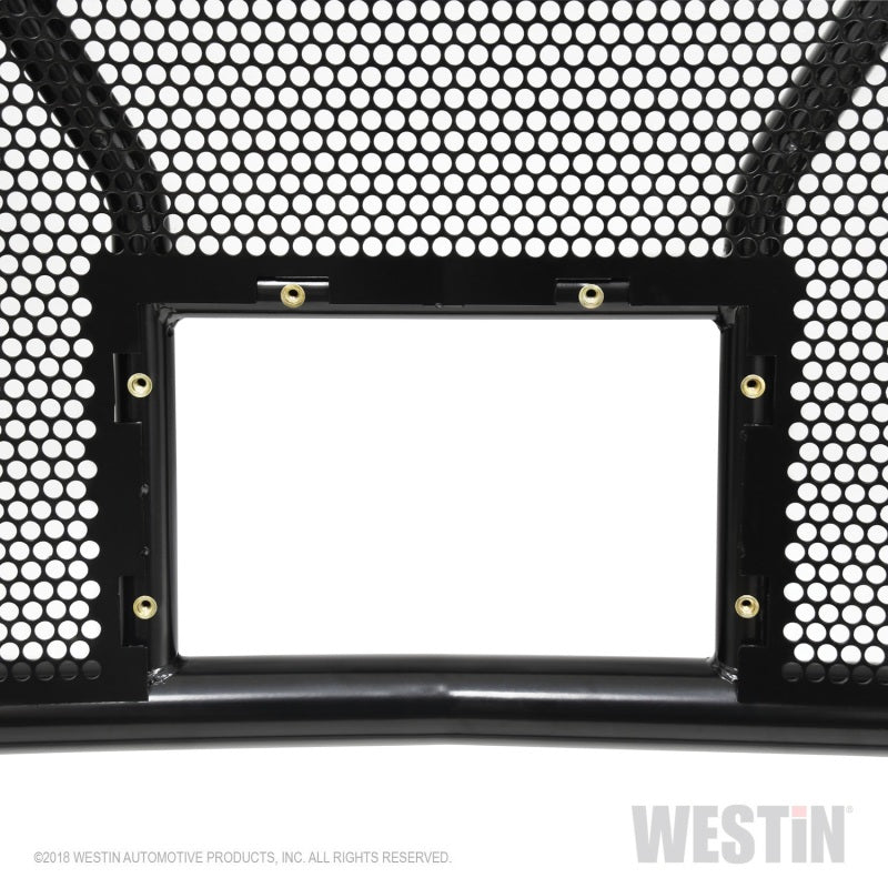 Westin 17-19 Ford F-250/350 w/ Front Camera HDX Grille Guard - Black