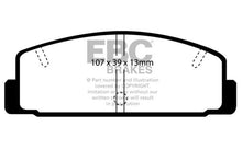 Load image into Gallery viewer, EBC 86-89 Mazda RX7 2.4 (1.3 Rotary)(Vented Rear Rotors) Bluestuff Rear Brake Pads
