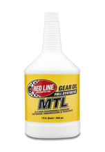 Load image into Gallery viewer, Red Line MTL 75W80 GL-4 - Quart