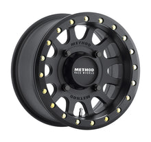 Load image into Gallery viewer, Method MR401 UTV Beadlock 15x7 4+3/+13mm Offset 4x136 106mm CB Matte Black w/BH-H24100 Wheel