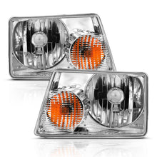 Load image into Gallery viewer, ANZO 2001-2011 Ford Ranger Crystal Headlight Chrome