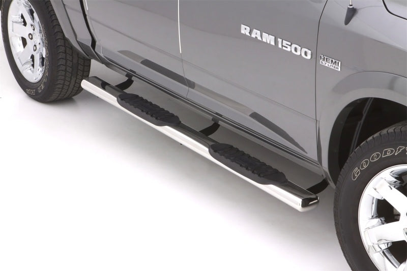 Lund 10-17 Dodge Ram 2500 Crew Cab 5in. Oval Straight SS Nerf Bars - Polished