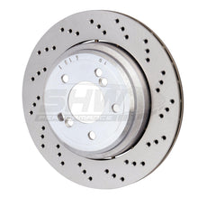 Load image into Gallery viewer, SHW 06-08 BMW Z4 3.2L Right Rear Cross-Drilled Lightweight Brake Rotor