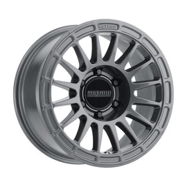 Method MR314 17x7.5 +24mm Offset 6x4.5 66.1mm CB Gloss Titanium Wheel
