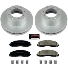 Load image into Gallery viewer, Power Stop 13-16 Ford F-450 Super Duty Front Z17 Coated Brake Kit