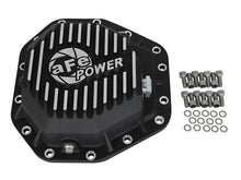 Load image into Gallery viewer, aFe Power Pro Ser Rear Diff Cover Black w/Mach Fins 2017 Ford Diesel Trucks V8-6.7L(td) Dana M275-14