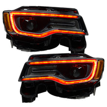 Load image into Gallery viewer, Oracle 14-21 Jeep Grand Cherokee Dynamic Headlight DRL Upgrade Kit - ColorSHIFT - Dynamic