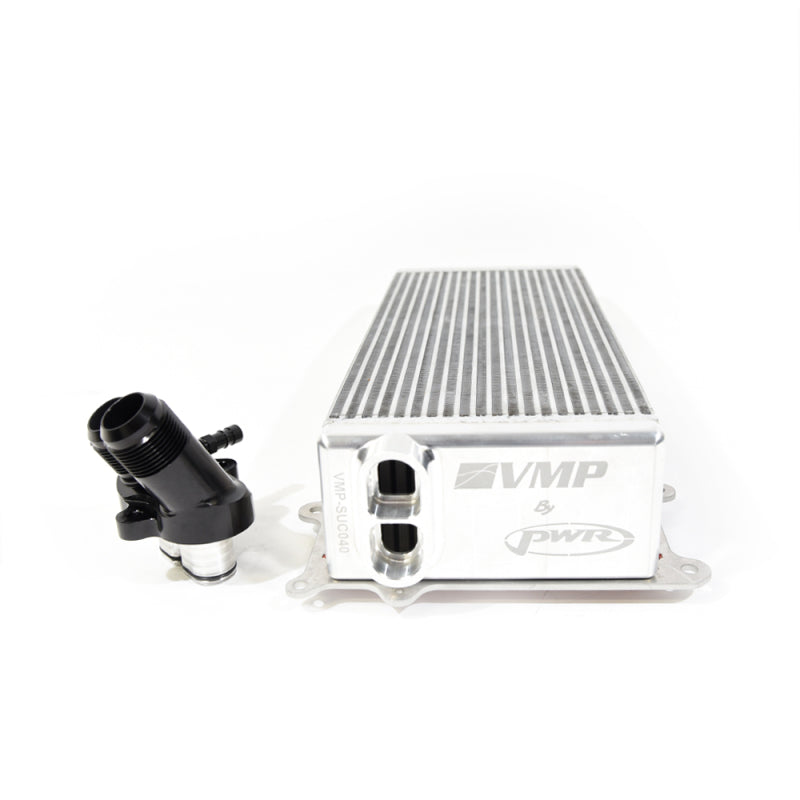 VMP Performance by PWR 20+ Ford Shelby GT500 5.2L 81mm Race Intercooler w/ 16AN HF Water Manifold