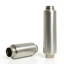 Load image into Gallery viewer, Ticon Industries 17in OAL 3.0in In/Out Ultralight Titanium Muffler