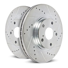 Load image into Gallery viewer, Power Stop 13-22 Ford F-350 Super Duty Rear Drilled &amp; Slotted Rotor - Pair