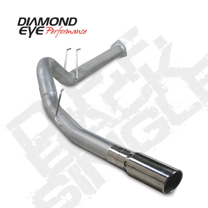 Diamond Eye KIT 4in DPF BACK SGL AL: 2011 FORD 6.7L PWRSTROKE F250/F350