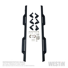 Load image into Gallery viewer, Westin/HDX 17-18 Ford F-150 SuperCrew Drop Nerf Step Bars - Textured Black