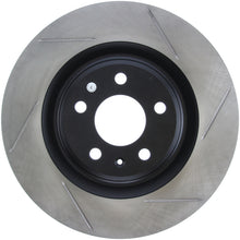 Load image into Gallery viewer, StopTech Power Slot 12-13 Audi A6 Quattro/11-12 A7 Quattro / 10-13 S4 Rear Left Slotted Rotor