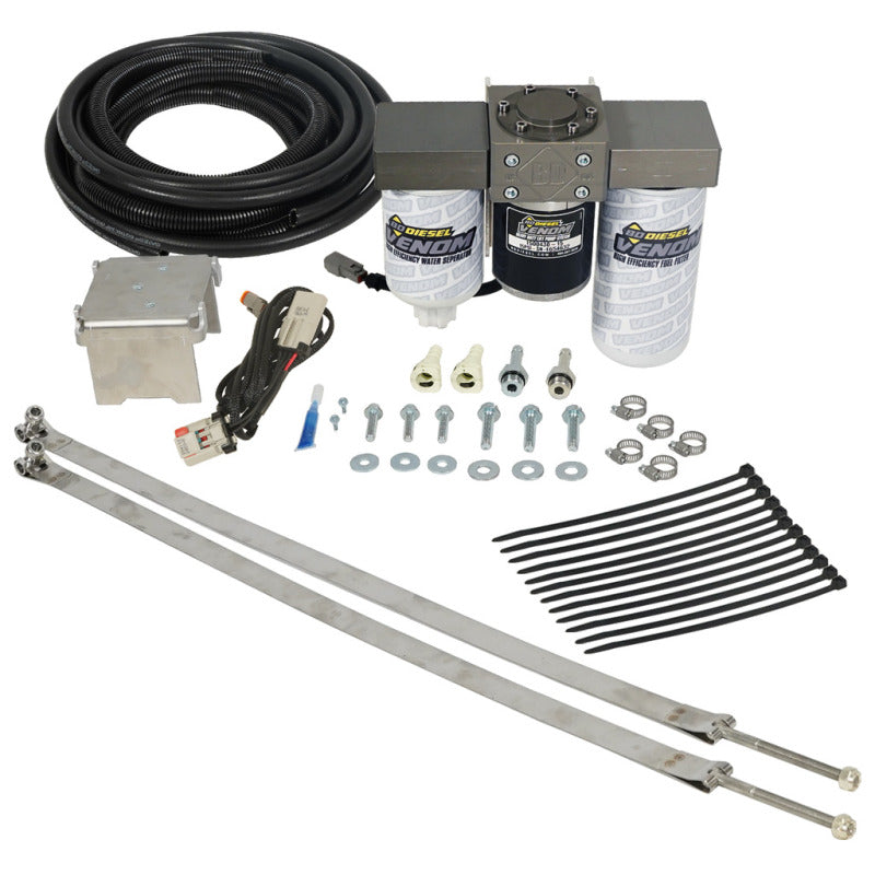 BD Diesel 05-12 Dodge Cummins 5.9L/6.7L Venom Fuel Lift Pump w/ Filter & Separator