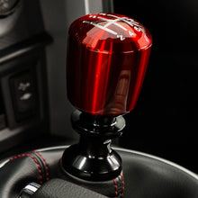 Load image into Gallery viewer, Raceseng Ashiko Shift Knob (Gate 3 Engraving) M10x1.25mm Adapter - Red Translucent