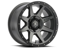 Load image into Gallery viewer, ICON Rebound 17x8.5 5x5 -6mm Offset 4.5in BS 71.5mm Bore Titanium Wheel