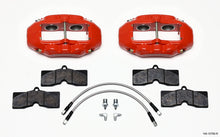 Load image into Gallery viewer, Wilwood D8-4 Front Caliper Kit Red Corvette C2 / C3 65-82