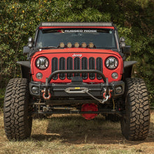 Load image into Gallery viewer, Rugged Ridge Arcus Front Bumper Tube Overrider Black JK