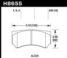 Load image into Gallery viewer, Hawk Alcon Street HPS Brake Pads