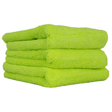 Load image into Gallery viewer, Chemical Guys El Gordo Thick Microfiber Towel - 16.5in x 16.5in - Green - 3 Pack