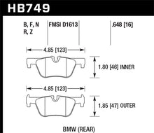 Load image into Gallery viewer, Hawk 13-14 BMW 328i/328i xDrive / 2014 428i/428i xDrive HPS 5.0 Rear Brake Pads