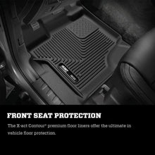 Load image into Gallery viewer, Husky Liners 13-18 Ford C-Max / 13-19 Ford Escape X-act Contour Series Front Floor Liners - Black