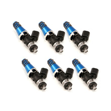 Load image into Gallery viewer, Injector Dynamics 1340cc Injectors - 60mm Length - 11mm Blue Top - Denso Lower Cushion (Set of 6)