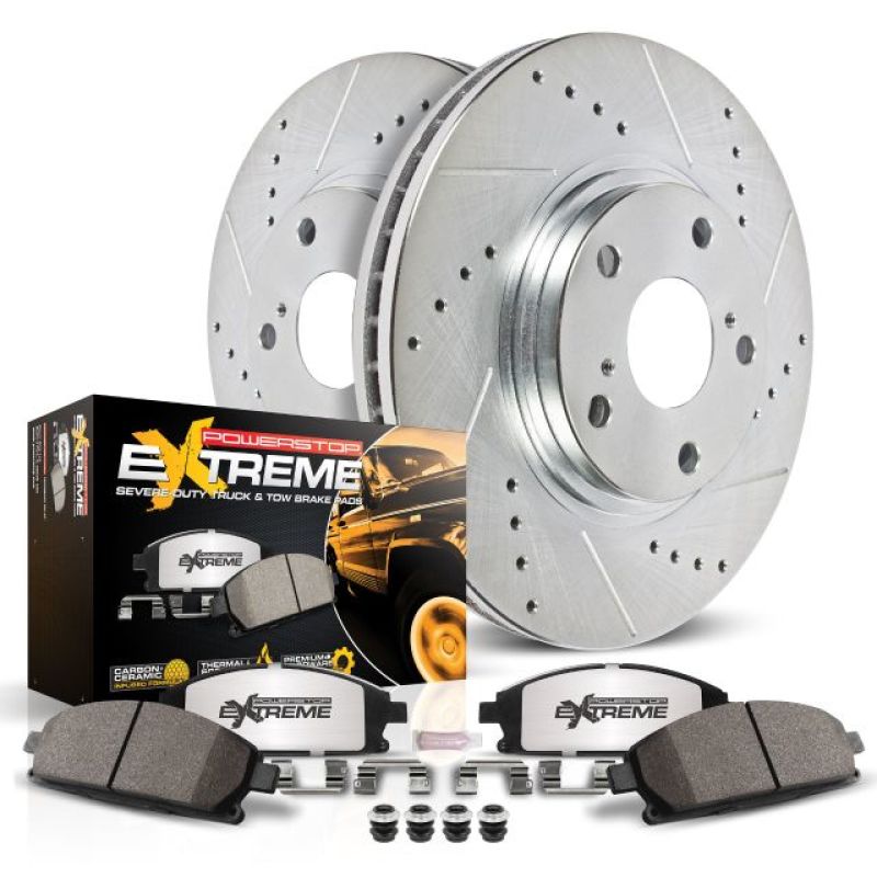 Power Stop 13-16 Ford F-450 Super Duty Front Z36 Truck & Tow Brake Kit