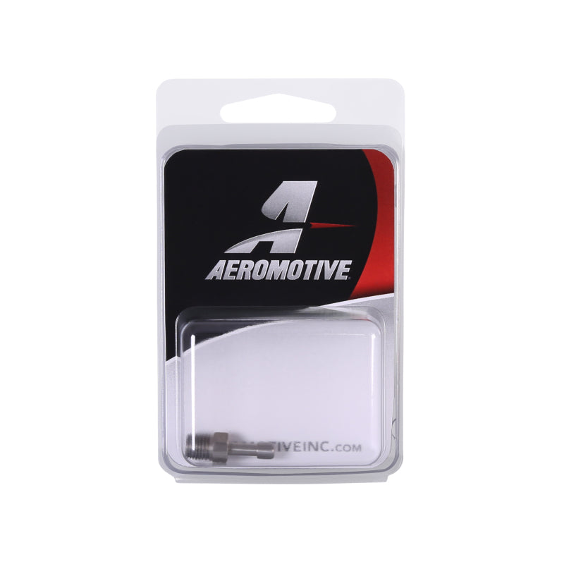Aeromotive 1/16in NPT / 5/32in Hose Barb SS Vacuum / Boost fitting