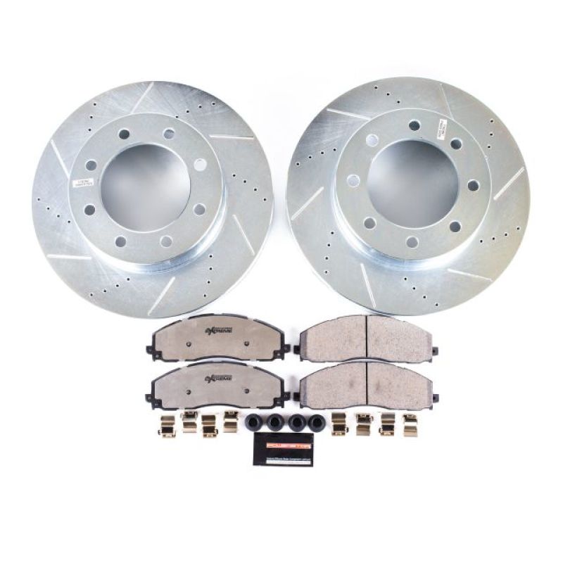 Power Stop 13-16 Ford F-450 Super Duty Front Z36 Truck & Tow Brake Kit