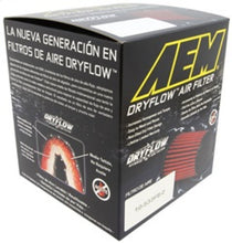 Load image into Gallery viewer, AEM 3.25 inch DRY Flow Short Neck 5 inch Element Filter Replacement
