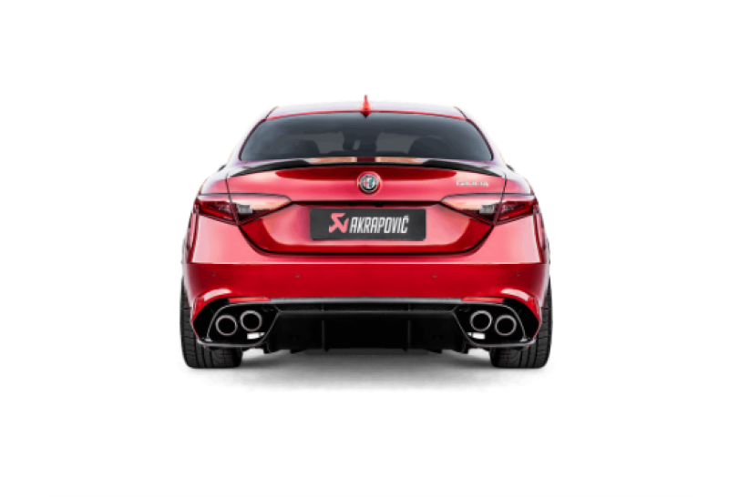 Akrapovic 17-19 Alfa Romeo Giulia Quadrifoglio Evolution Line Cat Back (Titanium)