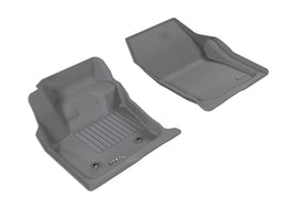 3D MAXpider 2013-2016 Ford/Lincoln Fusion/MKZ Kagu 1st Row Floormat - Gray