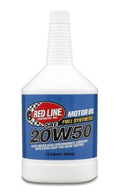 Load image into Gallery viewer, Red Line 20W50 Motor Oil - Quart