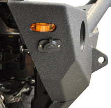 Load image into Gallery viewer, DV8 Offroad 07-18 Wrangler JK FS-18 Mid Length Steel Front Bumper w/ Fog Lights