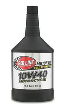 Load image into Gallery viewer, Red Line 10W40 Motorcycle Oil - Quart