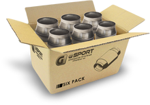 Load image into Gallery viewer, GESI G-Sport 6PK 400 CPSI EPA Compliant 3in Inlet/Outlet GEN2 High Output Catalytic Conv Assembly