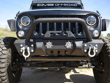 Load image into Gallery viewer, DV8 Offroad 07-18 Jeep Wrangler JK/JL FS-11 Stubby Mid Length Steel Front Bumper w/ Winch Plate