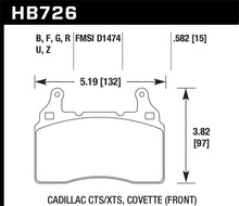 Load image into Gallery viewer, Hawk 2010-2015 Chevy Camaro SS HPS Street Front Brake Pads
