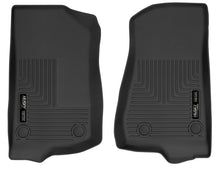 Load image into Gallery viewer, Husky Liners 19-23 Jeep Wrangler JL/JLU X-Act Contour Black Front Floor Liners
